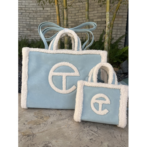 TF聯名秋冬新款羊羔毛大容量托特包通勤onnuk同款斜後後背包電腦包