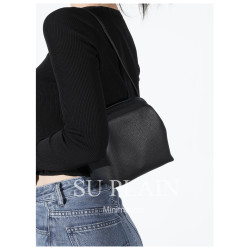 SU PLAIN真皮牛皮女士包包新款休閒百搭單肩斜後後背包高級感迷你小包