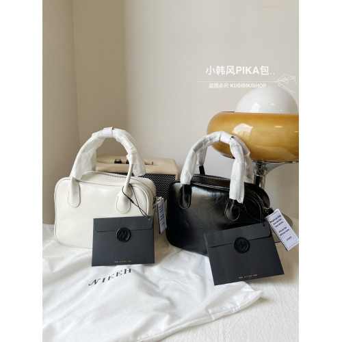 韓國學院風小衆包包nieeh真皮牛皮小方包單肩包斜後後背包jennie同款