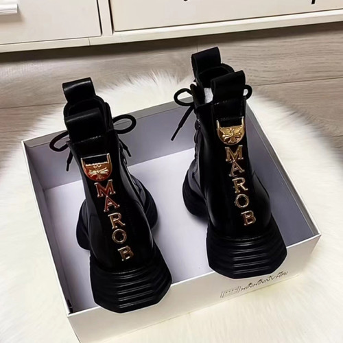 真皮馬丁靴女款2026秋冬新款加絨保暖英倫風時尚百搭厚底小短靴女 真皮馬丁靴女款2026秋冬新款加絨保暖英倫風時尚百搭厚底小短靴女