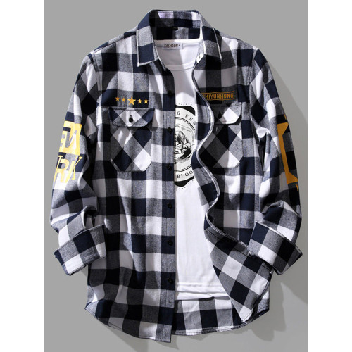 紅色格子襯衫男春秋款休閒襯衣痞帥潮流外套秋季2025新款上衣秋裝 紅色格子襯衫男春秋款休閒襯衣痞帥潮流外套秋季2025新款上衣秋裝