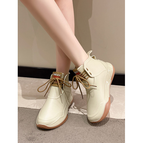 檸小七雨鞋女款2026新款雨天通勤鞋懶人鞋防水防滑水靴時尚款雨靴