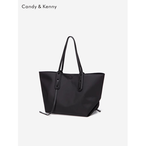 38節禮物小c&k時尚簡約托特包包女式2025新款大容量牛津布單肩包