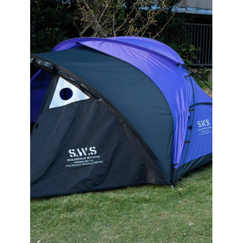 戶外露營徒步帳篷SWS帳篷防雨防曬加厚三季帳單雙人輕量球帳內帳