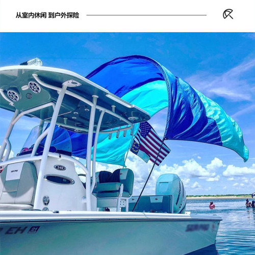 沙灘天幕防曬遮陽帆海邊度假裝備戶外露營野餐遮陽棚帳篷尼龍材質