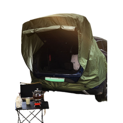 室外戶外旅遊露營SUV遊車尾後備箱車用車頂帳篷簡易房車