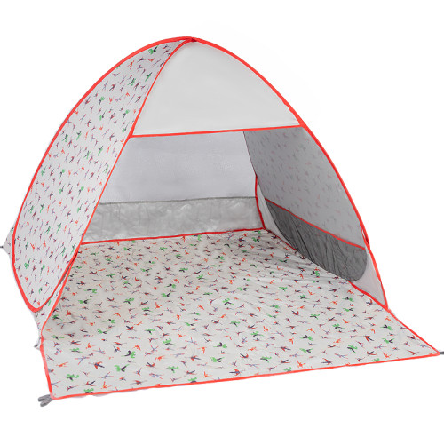 戶外帳篷康瑪2人全自動免搭建防曬遮陽野外釣魚海邊沙灘帳篷雙人