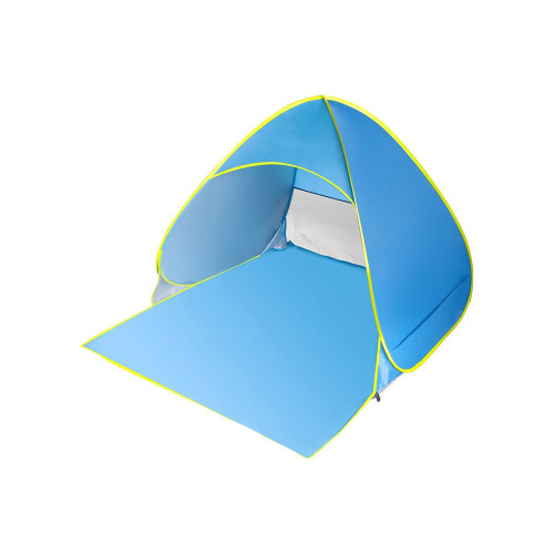 帳篷戶外可攜式簡易免搭沙灘遮陽天幕兒童春遊野營折曡露營海邊