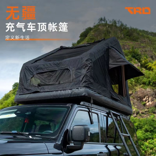 TRD充氣車頂帳篷戶外露營SUV越野遊汽車露營可收納車用帳篷 TRD充氣車頂帳篷戶外露營SUV越野遊汽車露營可收納車用帳篷