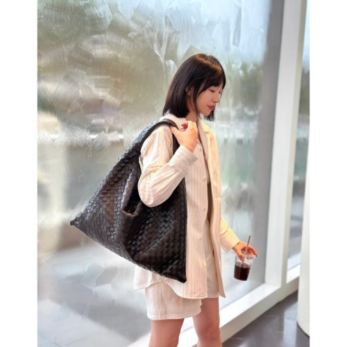 hobo包包真皮編織包女大容量包包2025新款單肩腋下包通勤包松弛感