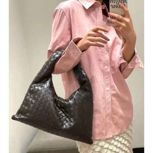 hobo包包真皮編織包女大容量包包2025新款單肩腋下包通勤包松弛感