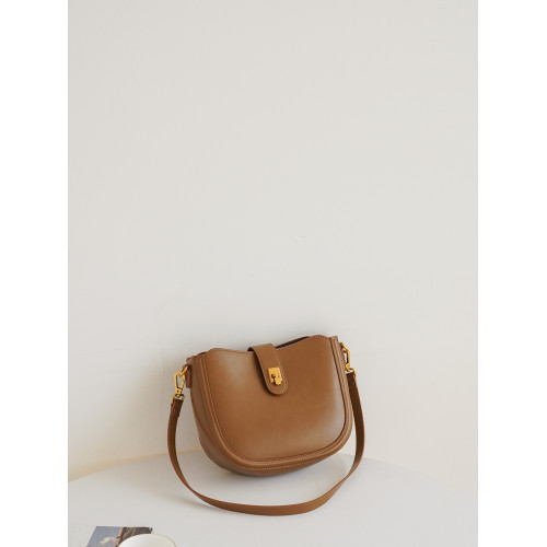 大容量通勤馬鞍包包女2026新款高級感小衆腋下包百搭單肩斜後後背包潮