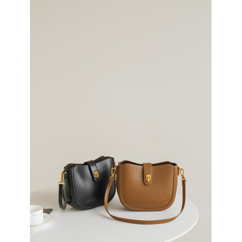 大容量通勤馬鞍包包女2026新款高級感小衆腋下包百搭單肩斜後後背包潮