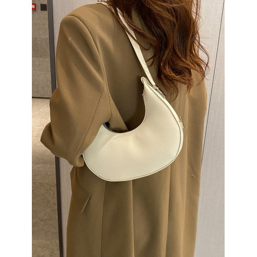 韓國ins小衆超火腋下包包女2023新款高級質感復古百搭單肩馬鞍包