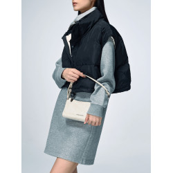 [新年禮物]CHARLES&KEITH女包CK2-80160183褶皺斜背腋下小方包