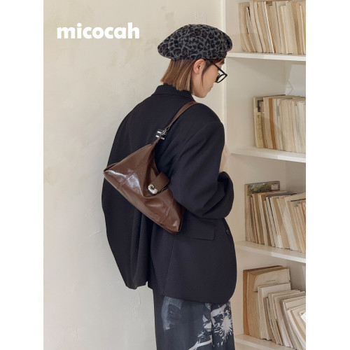 Micocah「海螺印象」小衆包包腋下高級斜後後背包女包通勤托特包hobo