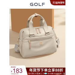 GOLF輕便時尚簡約手提包出差旅行拎包上班大容量百搭女士單肩包