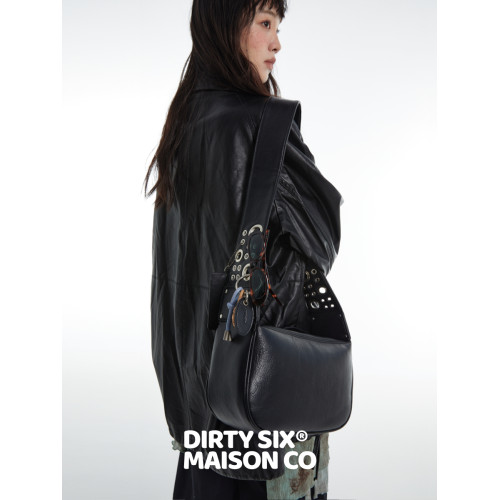 DirtySix 阿龐bunbun包 原創 哐哐打洞 柔軟機車方包