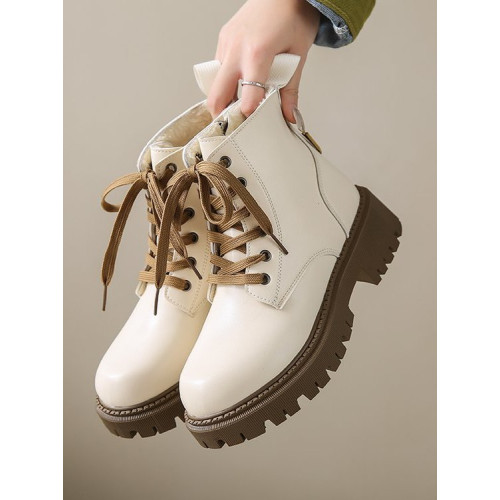 馬丁靴女款2025夏季薄款英倫風增高厚底機車靴大碼短靴女春秋單靴