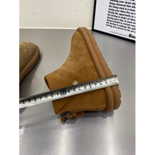 日系復古大頭短靴女2026秋冬新款厚底網紅機車短筒休閒單靴馬丁靴