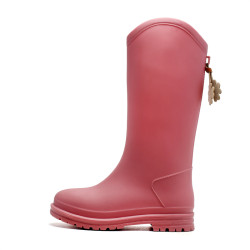 厚底雨鞋女款2026新款時尚簡約高筒雨靴防水防滑水靴耐磨水鞋膠鞋