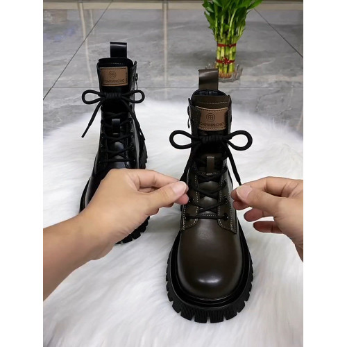 馬丁靴女英倫風2025年新款厚底秋季單靴時尚百搭網紅爆款短靴