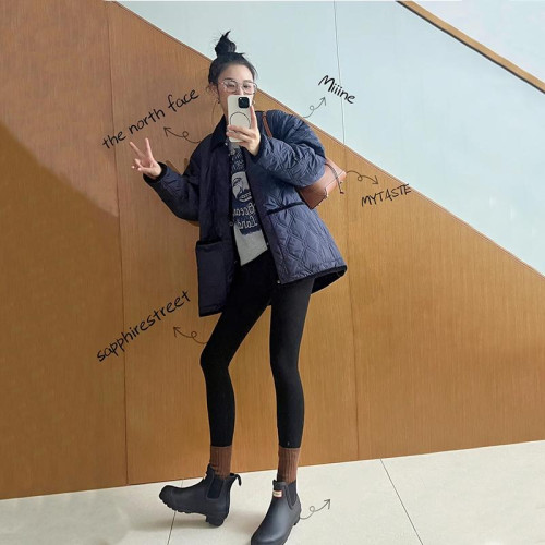 H家時尚雨鞋女短款切爾西防水防滑戶外低幫膠鞋水鞋橡膠靴易夢玲