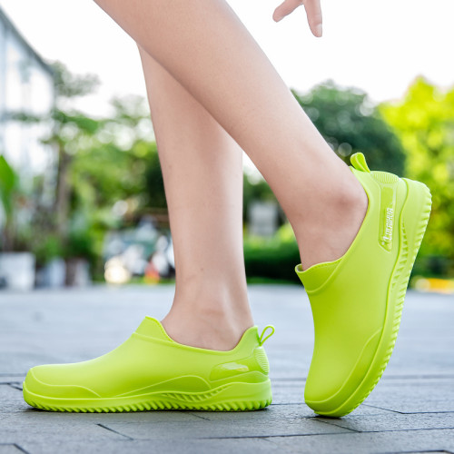 2025春秋雨鞋女成人淺口防水防滑時尚短筒雨靴女耐磨廚房工作膠鞋