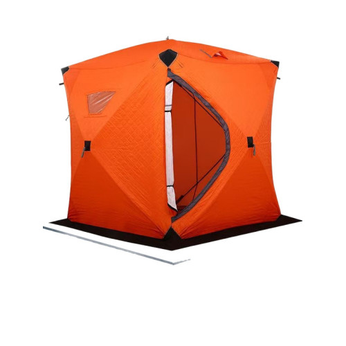 冰釣帳篷加厚冬釣帳篷戶外防風保暖速開釣魚帳篷冬季擋風夾棉