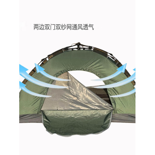 帳篷單人戶外露營自動速開超輕野營睡覺高人折曡可攜式裝備全套