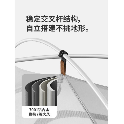 Naturehike挪客雲川2-3人超輕徒步帳篷戶外野營輕量化露營防雨