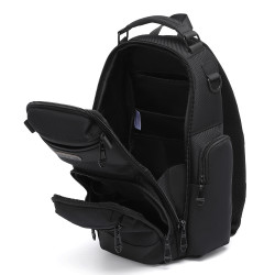 ozuko男士胸包運動防潑水斜後後背包 戰術多功能包包款斜後後背包騎行男包