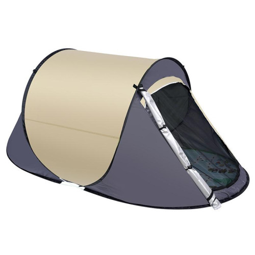 簡易帳篷戶外露營全自動野外速開室內船型防風防曬塗層加厚野營手