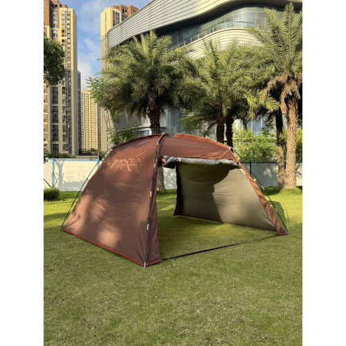 戶外防曬天幕涼棚折曡可攜式野營遮陽篷露營野餐沙灘帳釣魚簡易帳篷