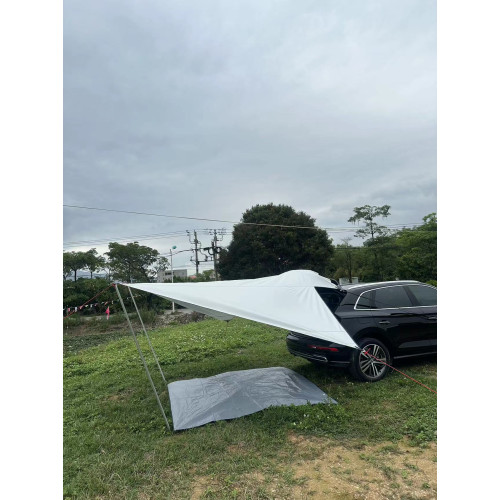 全遮光黑科技防曬露營天幕帳篷汽車帳車邊黑膠防暴雨車尾天幕