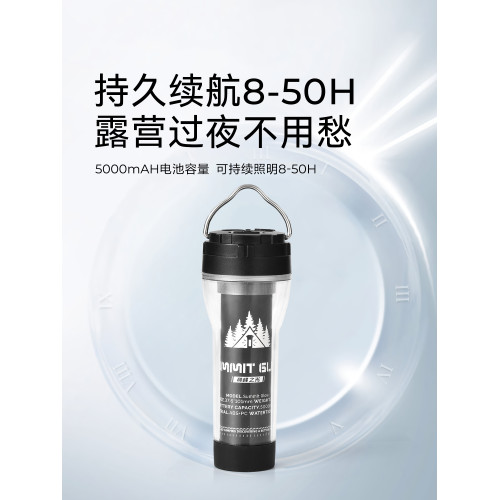 原始人露營燈戶外照明超長續航帳篷野營充電掛燈巔峰氣氛圍小夜燈