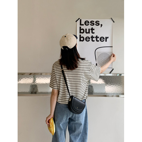 Micocah 原創包包2025新款馬鞍包女高級質感小衆潮單肩斜後後背包百搭