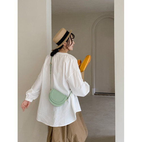 Micocah 原創包包2025新款馬鞍包女高級質感小衆潮單肩斜後後背包百搭