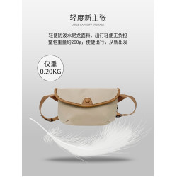 質感小衆設計郵差小包包女休閒百搭潮牛津布單肩斜後後背包胸包腋下包