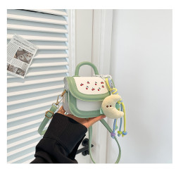 日韓手拎迷你小包2025可愛卡通女童公主手提包時尚百搭單肩斜後後背包