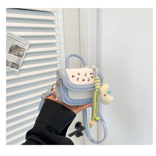 日韓手拎迷你小包2025可愛卡通女童公主手提包時尚百搭單肩斜後後背包