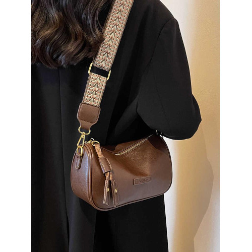 Charics&Kittn真皮女包小包小衆2026新款波士頓單肩斜後後背包枕頭包