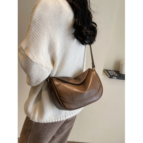 今年流行包包女士2026新款寬肩帶小衆運動風馬鞍包百搭單肩斜後後背包