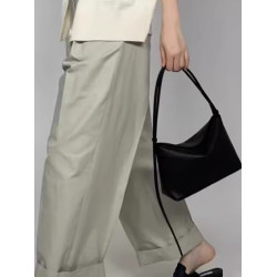 韓國bucks leather進口羊皮腋下包簡約隨性托特包手拎單肩斜後後背包