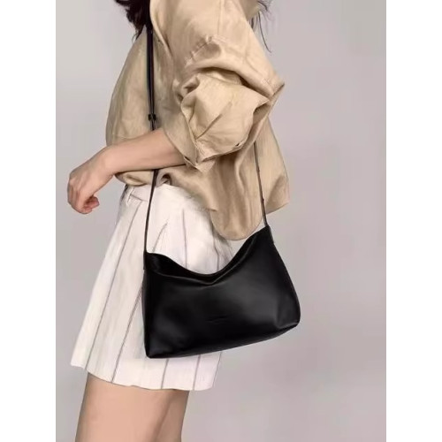 韓國bucks leather進口羊皮腋下包簡約隨性托特包手拎單肩斜後後背包