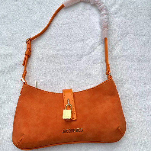 Jacquemus小衆設計女包秋冬歐美絨面革單肩包手提包腋下包法棍包