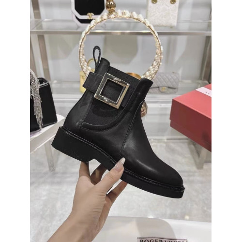 2025新款秋瘦瘦短筒靴黑色百搭RV方釦鑽石釦英倫風切爾西彈力短靴 2025新款秋瘦瘦短筒靴黑色百搭RV方釦鑽石釦英倫風切爾西彈力短靴