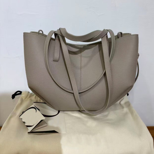 意大利通勤風真皮托特包2026新款女包大容量牛皮手提包腋下單肩包