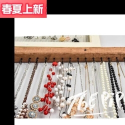 飾品牆壁掛架免打孔架子項鍊耳釘耳飾掛架耳環收納展示架首飾支架