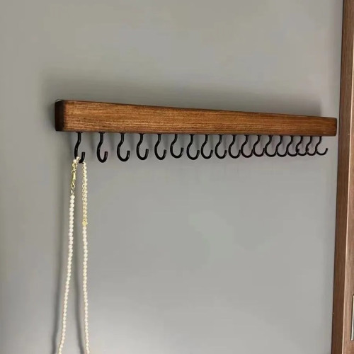 飾品牆壁掛架免打孔架子項鍊耳釘耳飾掛架耳環收納展示架首飾支架